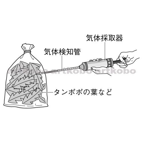 Web教材イラスト図版工房 R C2m 植物が呼吸を行っていることを確かめる実験 1